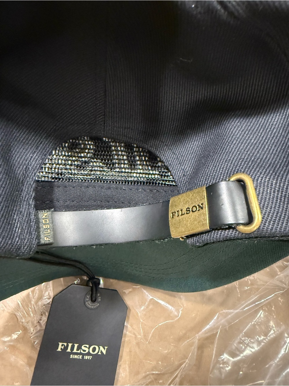 NWT Filson Rugged Twill Forester Cap - Picture 2 of 4